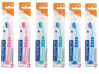 Curaprox Baby CK 4260 Ultra Soft Πολύ Μαλακή Παιδική Οδοντόβουρτσα 1 Τεμάχιο - γαλάζιο