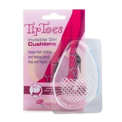 Vican Carnation TipToes Invisible Gel Cushions Διάφανοι & Απαλοί Πάτοι Από Gel 1 Ζεύγος
