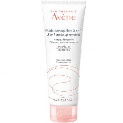 Avene 3in1 Make Up Remover Γαλάκτωμα Καθαρισμού & Ντεμακιγιάζ Κατάλληλο για Ευαίσθητες Επιδερμίδες 200ml
