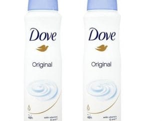 Dove Πακέτο Προσφοράς Αποσμητικό Spray Original 2 x150ml 1+1 Δώρο