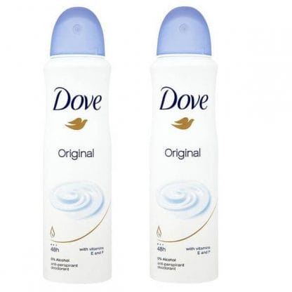 Dove Πακέτο Προσφοράς Αποσμητικό Spray Original 2 x150ml 1+1 Δώρο