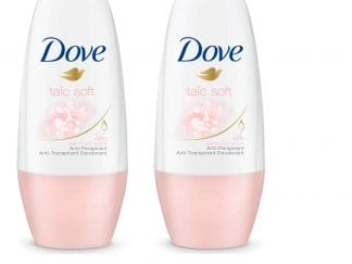 Dove Πακέτο Προσφοράς Αποσμητικό Roll on Talc Soft 2 x 50ml