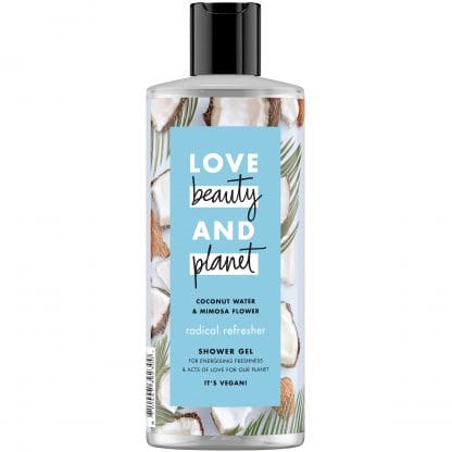 Love Beauty and Planet Shower gel Coconut Water & Mimosa Flower , Αφρόλουτρο 500ml