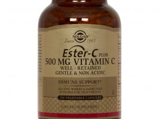 Solgar Ester-C 500mg Συμβάλλει Στην Ομαλή και Αποτελεσματική Λειτουργία του Ανοσοποιητικού Συστήματος veg.caps - 250 veg caps