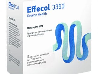 Effecol 3350 Ιατροτεχνολογικό Βοήθημα για την Αντιμετώπιση της Χρόνιας Δυσκοιλιότητας 24 Sachets