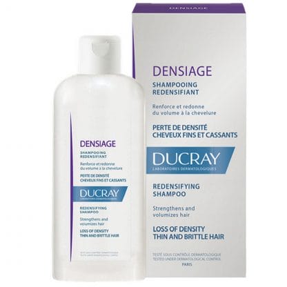 Ducray Densiage Shampoo Σαμπουάν Πυκνότητας για Λεπτά Μαλλιά που Σπάνε 200ml