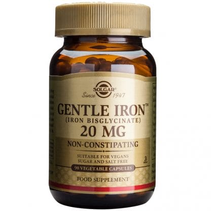 Solgar Gentle Iron 20mg veg.caps - 90 caps
