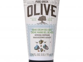 Korres Pure Greek Olive Hand Cream Sea Salt Ενυδατική, μη-Λιπαρή Κρέμα Χεριών με Παρθένο Ελαιόλαδο & Θαλασσινό Αλάτι 75ml