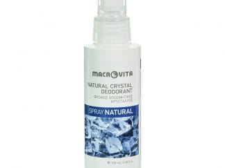 Macrovita Φυσικός Αποσμητικός Κρύσταλλος σε Spray, Φυσικό Άρωμα Natural 100ml