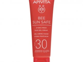 Apivita Bee Sun Safe Hydra Fresh Face Gel-Cream With Marine Algae & Propolis Spf30, Light Texture 50ml