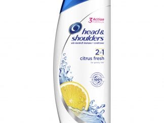 Head & Shoulders 2 σε 1 Αντιπιτυριδικό Σαμπουάν & Conditioner Citrus Fresh με Λεμόνι για Αίσθηση Φρεσκάδας 360ml