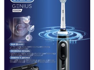 Oral-B Genius 10000 N Προηγμένη Ηλεκτρική Οδοντόβουρτσα με 6 Διαφορετικά Προγράμματα Καθαρισμού & Σύνδεση Bluetooth, Χρώμα Μαύρο