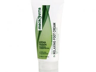 Macrovita Relaxing Foot Cream Χαλαρωτική & Ανακουφιστική Κρέμα Ποδιών με Λάδι Ελιάς & Αμυγδαλέλαιο 100ml