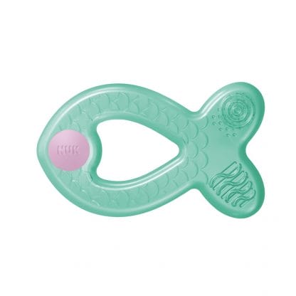 Nuk Extra Cool Δροσιστικός Δακτύλιος Οδοντοφυΐας Ψαράκι, από 3 Μηνών 1 Τεμάχιο - ροζ