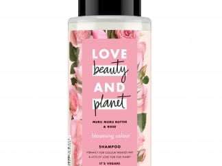 Love Beauty and Planet Shampoo Muru Muru & Rose, Σαμπουάν για Βαμμένα Μαλλιά 400ml