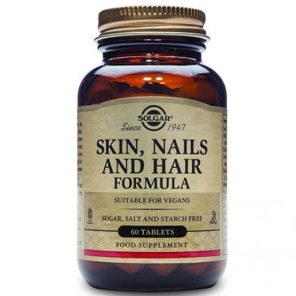 Solgar Skin Nails & Hair Formula Συμπλήρωμα Διατροφής για την Υγεία των Μαλλιών, Νυχιών & του Δέρματος tabs - 120 tabs