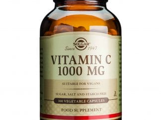 Solgar Vitamin C Αντιοξειδωτική Βιταμίνη Απαραίτητη για την Υγεία του Οργανισμού veg.caps - 1000 mg/100 caps