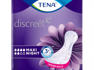 Tena Discreet Maxi Night Πολύ Απορροφητικές Σερβιέτες Νυκτός 12 τεμάχια