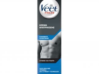 Veet Men Κρέμα Αποτρίχωσης για Στήθος & Πλάτη για Ευαίσθητη Επιδερμίδα 200ml
