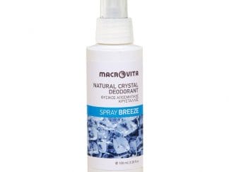 Macrovita Φυσικός Αποσμητικός Κρύσταλλος σε Spray, Άρωμα Breeze 100ml