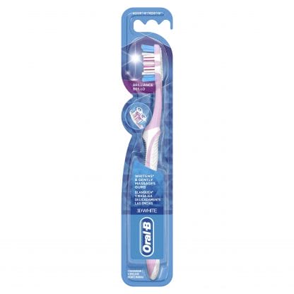Oral-B 3D White Brilliance Οδοντόβουρτσα για Λευκά Δόντια 1 τεμάχιο