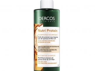 Vichy Dercos Nutrients Nutri Protein Shampoo Θρεπτικό Αναδομητικό Σαμπουάν για Ξηρά Ταλαιπωρημένα Μαλλιά 250ml