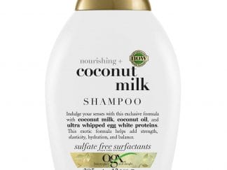 OGX Coconut Milk Shampoo Nourishing Σαμπουάν Θρέψης για Υγιή, Δυνατά Μαλλιά 385ml
