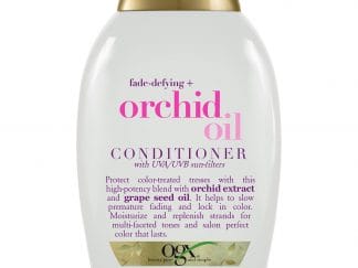 OGX Orchid Oil Conditioner Fade Defying Μαλακτική Κρέμα Προστασίας Χρώματος για Βαμμένα Μαλλιά 385ml