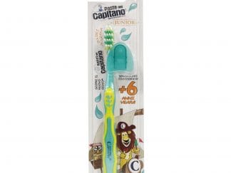 Pasta Del Capitano Junior Toothbrush Παιδική Οδοντόβουρτσα Από 6 Ετών 1 Τεμάχιο - κίτρινο