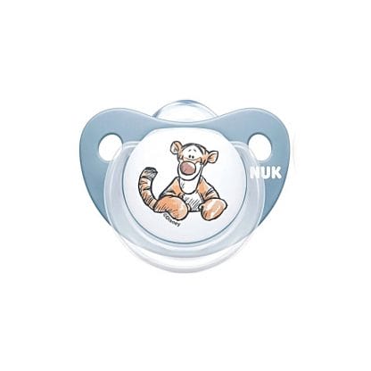 Nuk Disney Baby Winnie The Pooh Πιπίλα Σιλικόνης 0-6m 1 Τεμάχιο - Σιελ