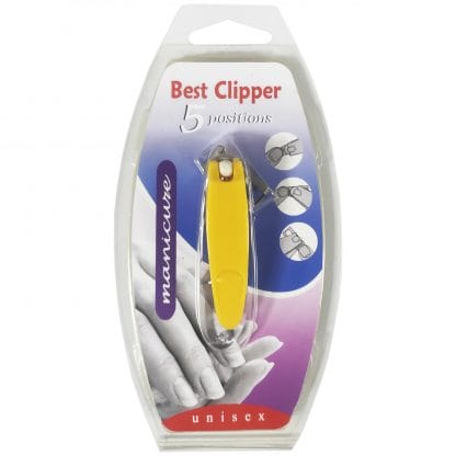 Fraliz Best Clipper 5 Positions Νυχοκόπτης 5 Θέσεων 1 Τεμάχιο - κίτρινο