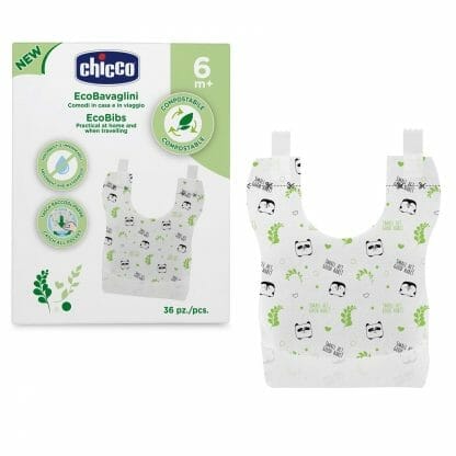 Chicco Ecobibs Βιοδιασπώμενες Παιδικές Σαλιάρες μιας Χρήσης 36 Τεμάχια