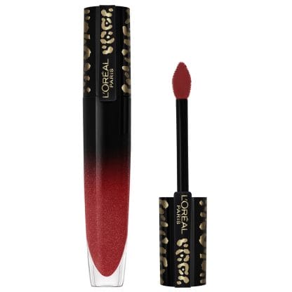 L'oreal Paris Rouge Signature Brilliant Shine Color Ink Lip Gloss για Άνεση, Διάρκεια & Εντυπωσιακό Λαμπερό Αποτέλεσμα 6.4ml - 321 Be Fiery