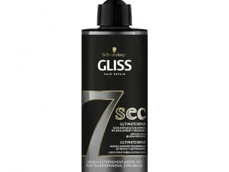 Schwarzkopf Gliss 7 sec Ultimate Repair Μάσκα Μαλλιών για Άμεση Επανόρθωση για Πολύ Ταλαιπωρημένα, Ξηρά Μαλλιά 200ml
