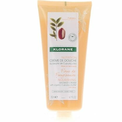 Klorane Nourishing Shower Gel with Organic Cupuacu Butter & Frangipani Flower Απαλό Αφρόλουτρο με Άρωμα Ανθέων Πλουμέριας 200ml