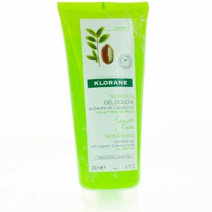 Klorane Nourishing Shower Gel with Organic Cupuacu Butter & Yuzu Infusion Απαλό Αφρόλουτρο με Νερό Yuzu 200ml