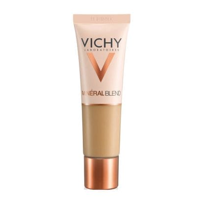 Vichy MineralBlend Make Up Fond de Teint Hydratant Ενυδατικό Foundation για Φυσική Κάλυψη & Επιδερμίδα Γεμάτη Φρεσκάδα 30ml - 12 Sienna