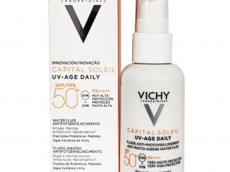 Vichy Capital Soleil UV- Age Daily Spray Spf50+ Λεπτόρρευστο Αντιρυτιδικό Αντηλιακό Πολύ Υψηλής Προστασίας 40ml