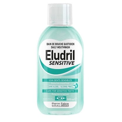 Eludril Sensitive Mouthwash for Sensitive Teeth Στοματικό Διάλυμα για Ευαίσθητα Δόντια 500ml