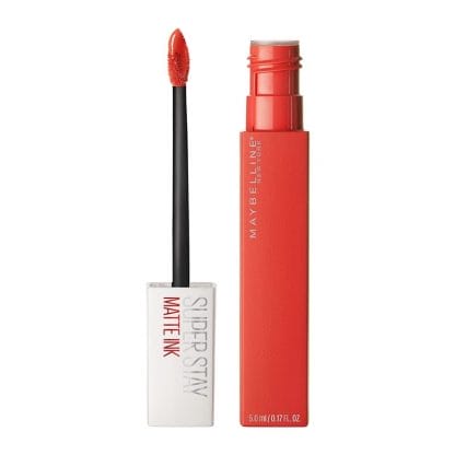Maybelline Super Stay Matte Ink Liquid Lipstick για Ένα Άψογο ματ Αποτέλεσμα με Τέλειες Αποχρώσεις 5ml - 25 Heroin