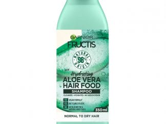 Garnier Fructis Hair Food Hydrating Shampoo Aloe Vera Ενυδατικό Σαμπουάν με Αλόη για Κανονικά Προς Ξηρά Μαλλιά 350ml