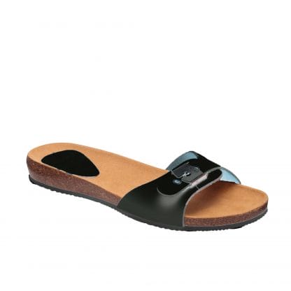 Scholl Shoes Bahamais Noir Γυναικεία Ανατομικά Παπούτσια Χαρίζουν Σωστή Στάση & Φυσικό Χωρίς Πόνο Βάδισμα 1 Ζευγάρι - 36