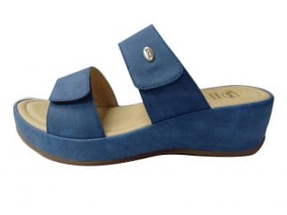 Scholl Shoes Athis Blue Γυναικεία Ανατομικά Παπούτσια Χαρίζουν Σωστή Στάση & Φυσικό Χωρίς Πόνο Βάδισμα 1 Ζευγάρι - 36