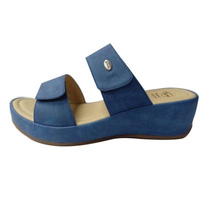 Scholl Shoes Athis Blue Γυναικεία Ανατομικά Παπούτσια Χαρίζουν Σωστή Στάση & Φυσικό Χωρίς Πόνο Βάδισμα 1 Ζευγάρι - 36