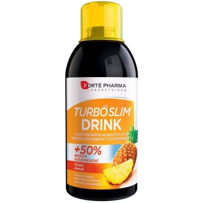Forte Pharma Turboslim Drink Αποτοξινώνει τον Οργανισμό με Αδυνατιστική Δράση Γεύση Ανανά 500ml