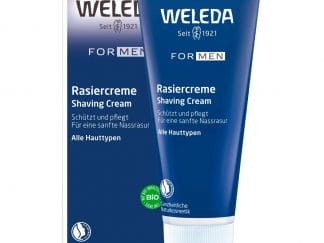 Weleda for Men Shaving Cream Ανδρική Κρέμα Ξυρίσματος με Απαλή Σύνθεση για Βελούδινο & Άνετο Ξύρισμα 75ml