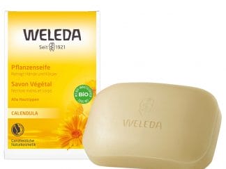 Weleda Calendula Vegetable Soap Bar Φυσικό Σαπούνι Καλέντουλας για Ευαίσθητο Δέρμα 100gr