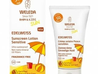 Weleda Sun Edelweiss Sunscreen Lotion Spf50 Βρεφικό Παιδικό Αντηλιακό Γαλάκτωμα Προσώπου Σώματος Υψηλής Προστασίας 50ml