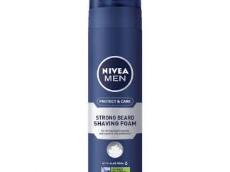 Nivea Shaving Men Foam Protect & Care for Strong Beard Ανδρικός Αφρός Ξυρίσματος για Σκληρά Γένια 200ml
