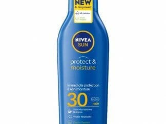 Nivea Sun Protect & Moisture Lotion Spf30 Αντηλιακό & Ενυδατικό Γαλάκτωμα Σώματος Υψηλής Προστασίας 300ml